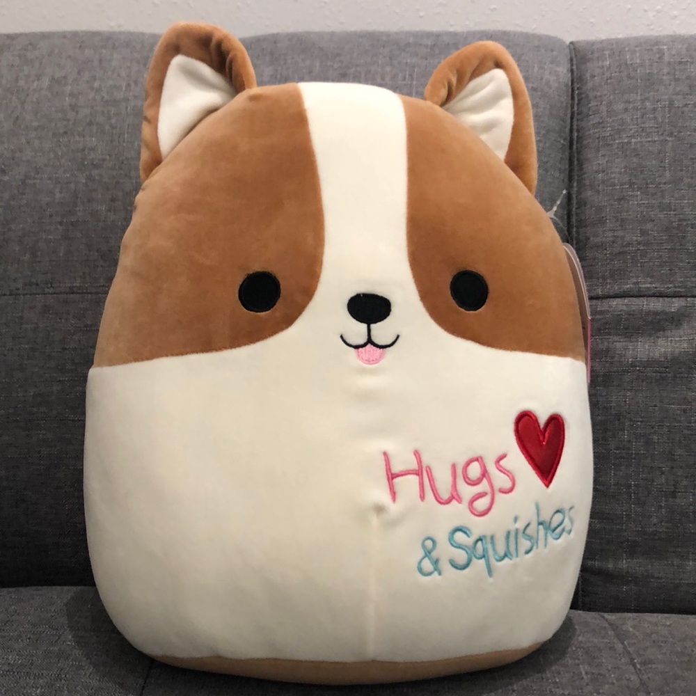 12 inch valentine Dog (Reginald)